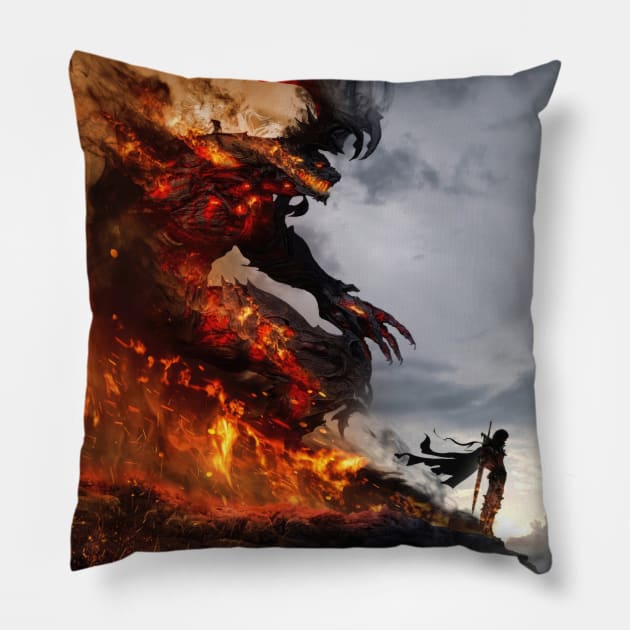 Final Fantasy XVI Clive Pillow by Zalbathira