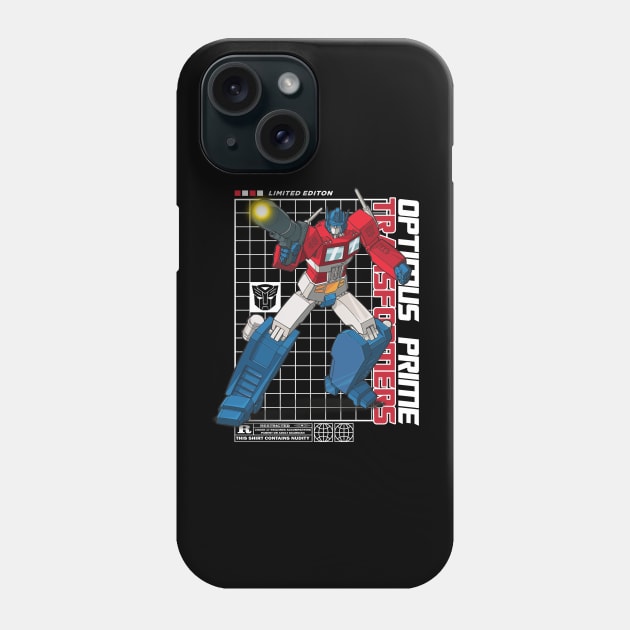 Optimus Prime Transformers - Limited Editions Phone Case by Bob Charl