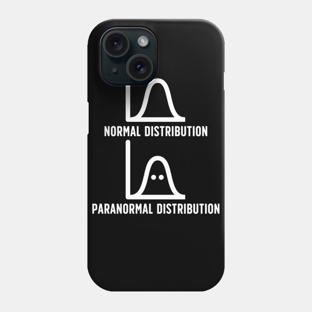 Normal Distribution/Paranormal Distribution Phone Case by Contentarama