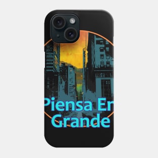 Circulo Abstracto Paseo Ciudad Noche Phone Case