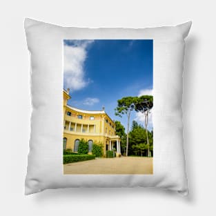 The Pedralbes Royal Palace, Barcelona Pillow