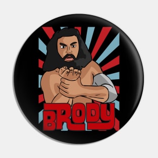 Bruiser Brody Pin