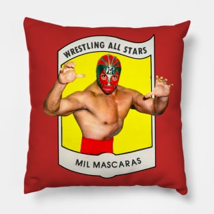 Mil Mascaras 1982 Wrestling All Stars Pillow