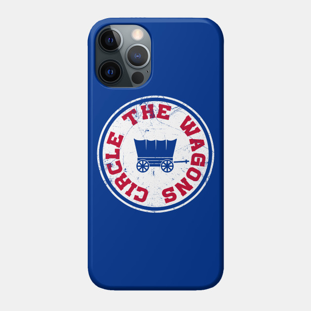 Circle The Wagons, vintage - Bills Mafia - Phone Case