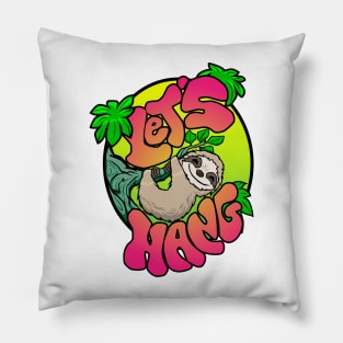 Sloth T-Shirt - Let's Hang Pillow