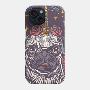 Pug Unicorn Phone Case