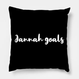 Islamic Jannah Goals Pillow