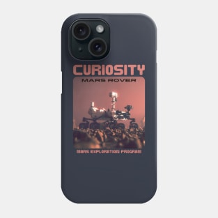 Curiosity Mars Rover Phone Case