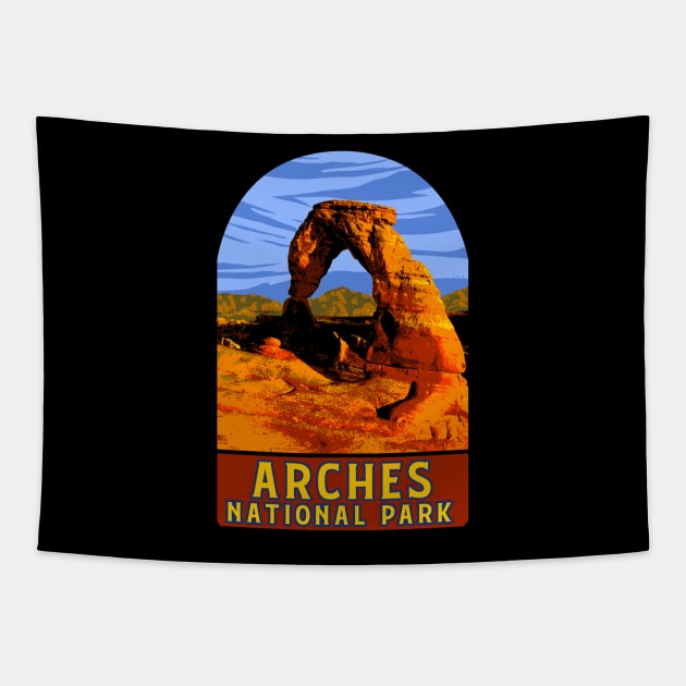 Arches National Park Utah Tapestry by Tonibhardwaj