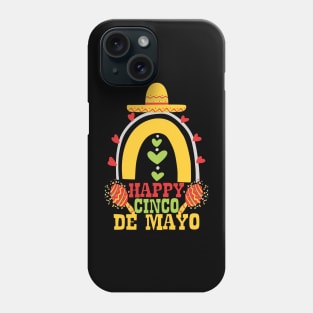 happy cinco de mayo cool mexico festival Phone Case