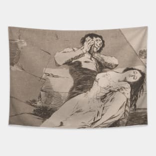 Tantalus by Francisco Goya Tapestry
