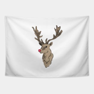 Red Nosed Reindeer Tapestry