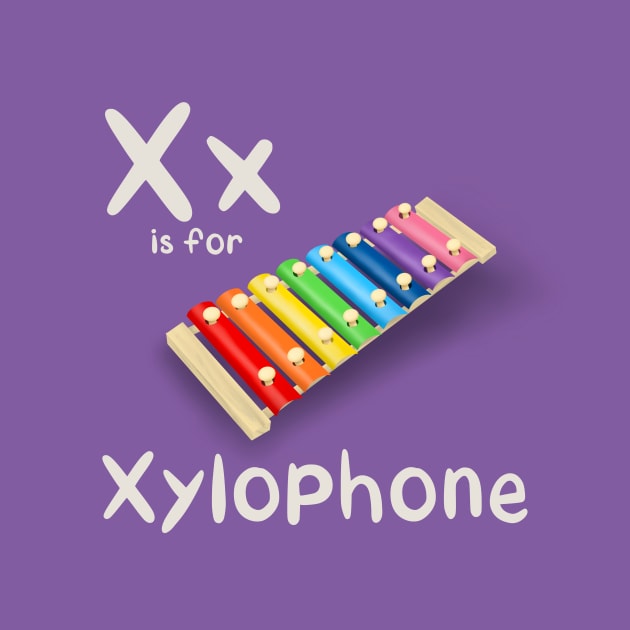 X is for Xylophone by simonescha