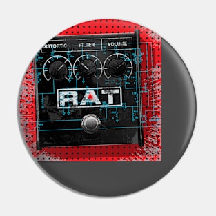 The Rat distortion pedal Pin