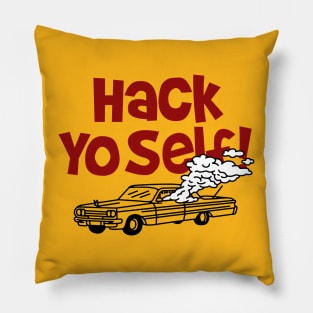 Hack Your Self! Hip Hop Parody Pillow