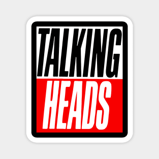 TALKING HEADS LOGO Magnet