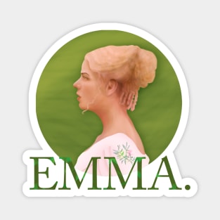 EMMA. (2020) Green Circular Poster Magnet