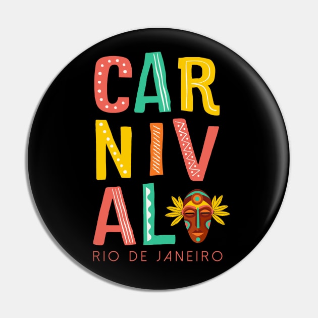 Carnival - Rio de Janeiro Pin by TambuStore