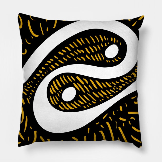 Beginning and end Pillow by stephenignacio