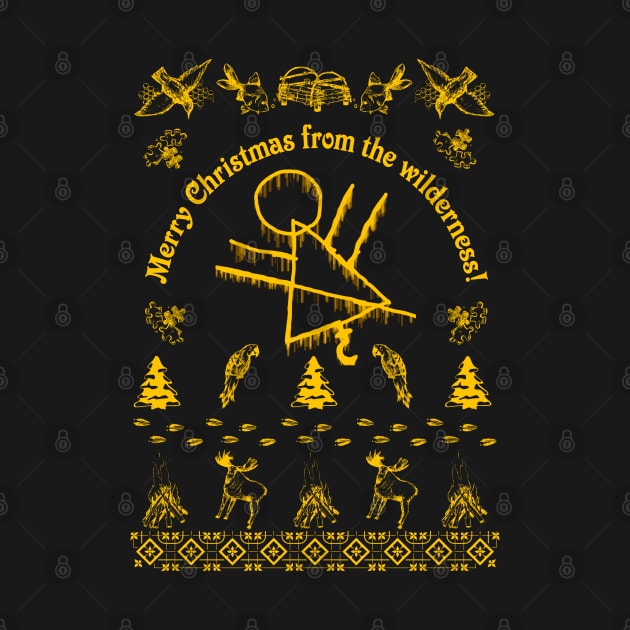 Yellowjackets Christmas X - Holiday Sweater by LopGraphiX