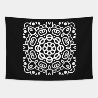 Cool Mandala Geometric Design Tapestry