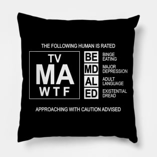 TV-MA Pillow