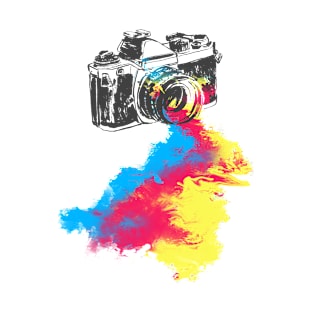 Camera CMYK T-Shirt