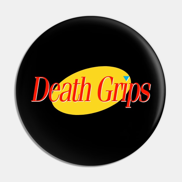 Death Grips Aesthetic 90s Logo Design Pin by DankFutura