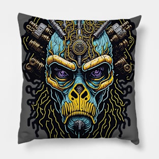 Techno Apes S03 D57 Pillow