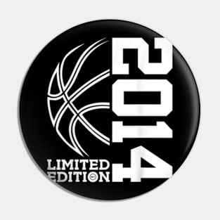 10th BIRTHDAY BASKETBALL LIMITED EDITION 2014 Pin