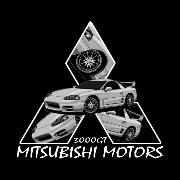 Mitsubishi 3000GT, JDM Car by T-JD