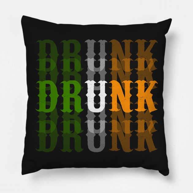 St. Patrick's Day Funny Irish Drunk Pillow by jMvillszz