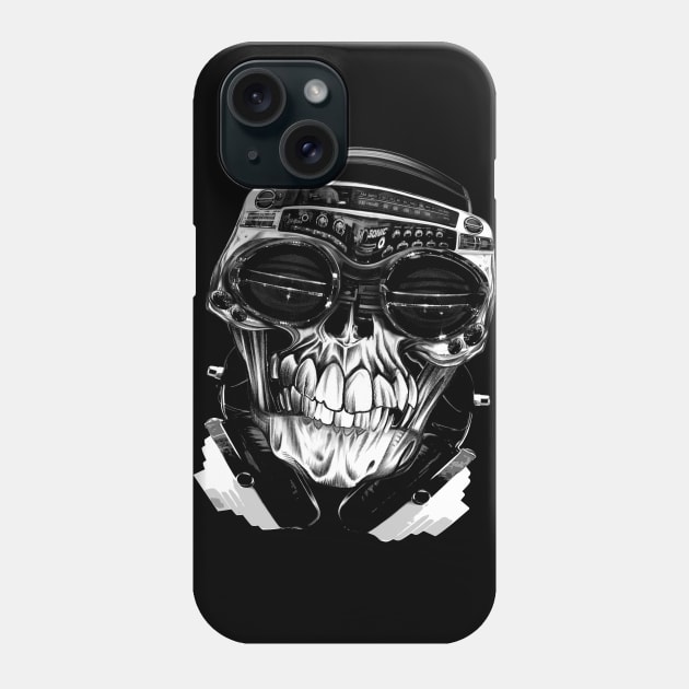 Skull Stereo Phone Case by Buy Custom Things