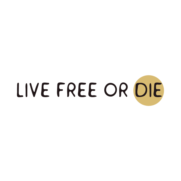 Live free or die by Flaxenart