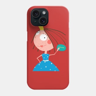 princess girl design Phone Case