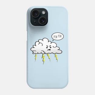 Angry Cloud Phone Case