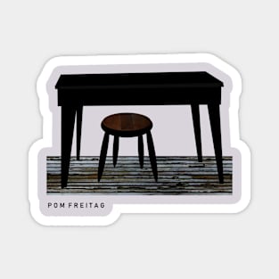 Table with stool : Magnet