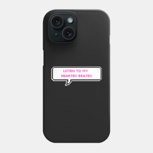 Listen to my hearteu beateu - Changbin - Stray Kids Phone Case