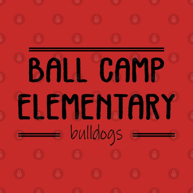 Ball Camp Elementary Black by ilrokery