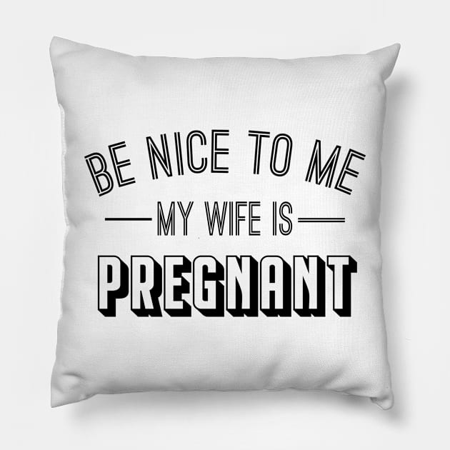 new dad gift Pillow by gravisio