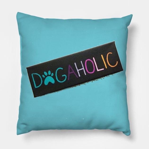 dog holic Pillow by milicapetroviccvetkovic