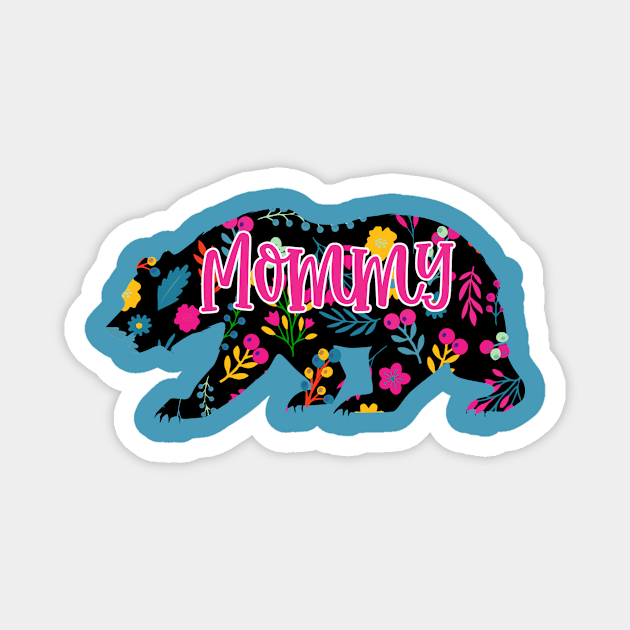 Mommy Floral Magnet by Alvd Design