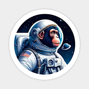 Space Monkey Magnet