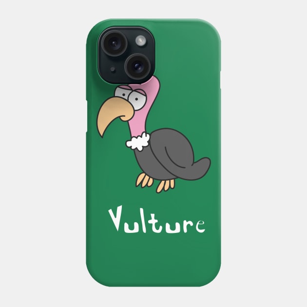 Vulture Phone Case by ptdoodles