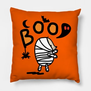 Mochie - Boo Happy Halloween Pillow