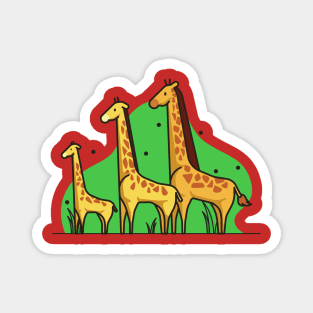 Cute Girrafe Magnet