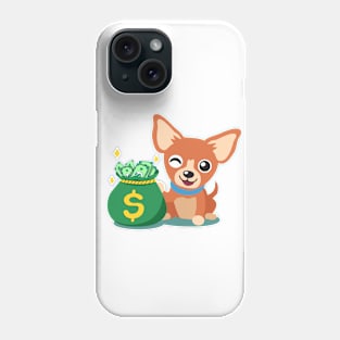 Rich Chihuahua Phone Case