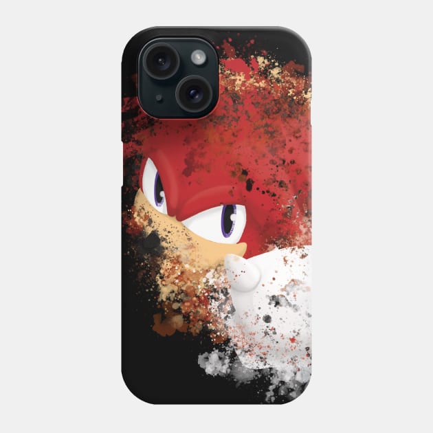 Knuckles Punch 2.0 Phone Case by Shamaloka