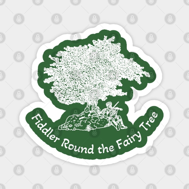 Fiddler Round the Fairy Tree Magnet by Éiresistible