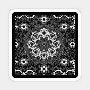 Mandala tribal art Magnet